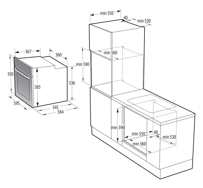 Духова шафа Gorenje BO 6735 E02BK