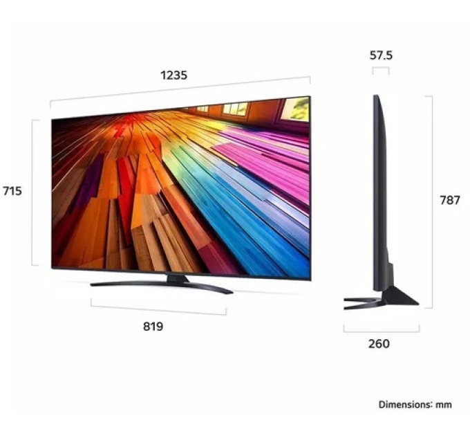 Телевизор Lg 55UT81006LA