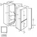 Встраиваемый холодильник Aeg SCB618F3LS