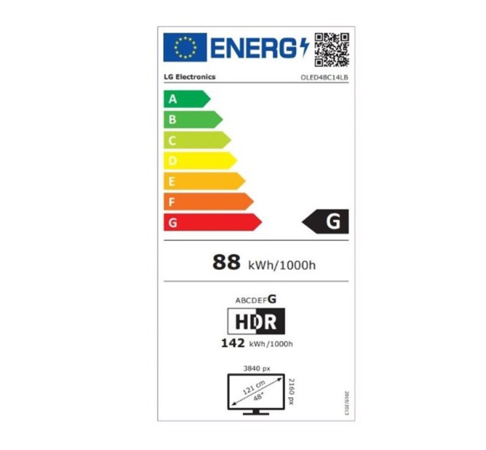 ТБ Lg OLED48C14LB