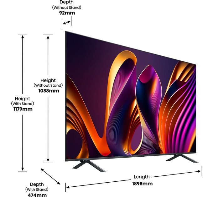 Телевизор HISENSE 85E7NQ