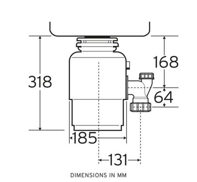 Измельчитель In-Sink-Erator Model 66