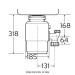 Измельчитель In-Sink-Erator Model 66