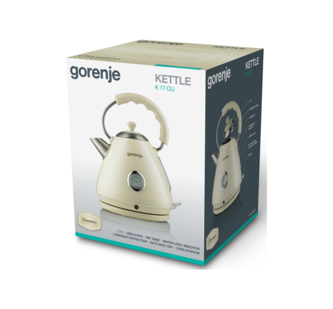 Электрический чайник Gorenje K17CLI