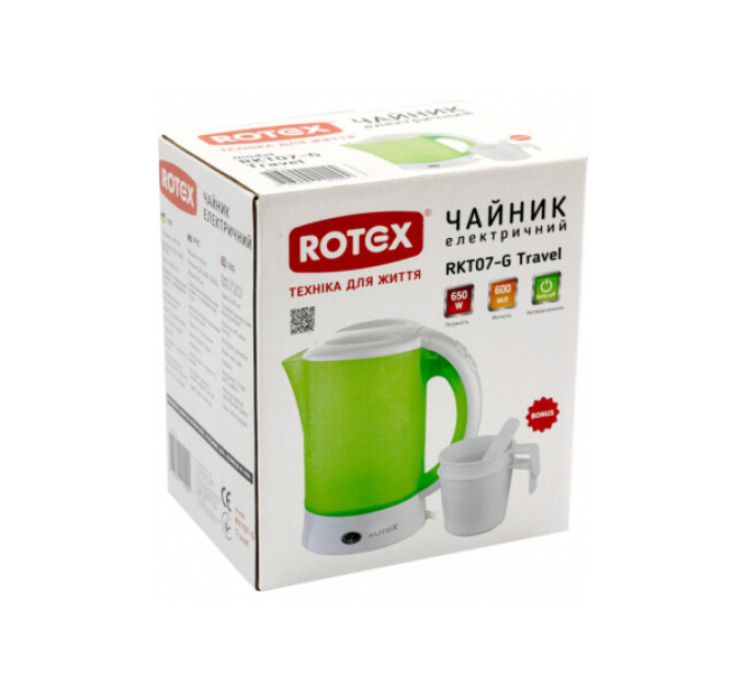 Електричний чайник Rotex RKT07-G Travel