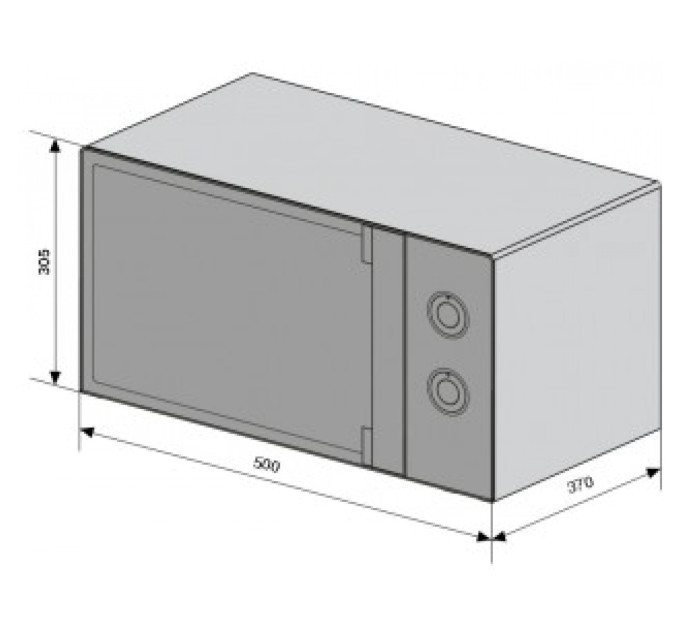 Микроволновая печь(СВЧ) Ventolux MW 20 H0 (WH)