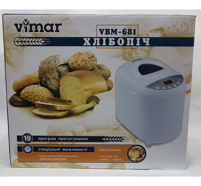 Хлібопічка Vimar VBM 681