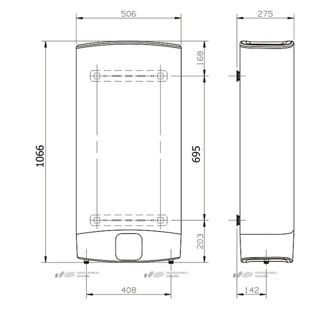 Бойлер Ariston ABS VLS EVO PW 80 D