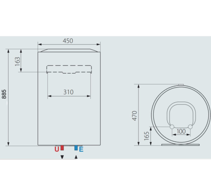 Бойлери Ariston LYDOS ECO 50 V 1,8K PL