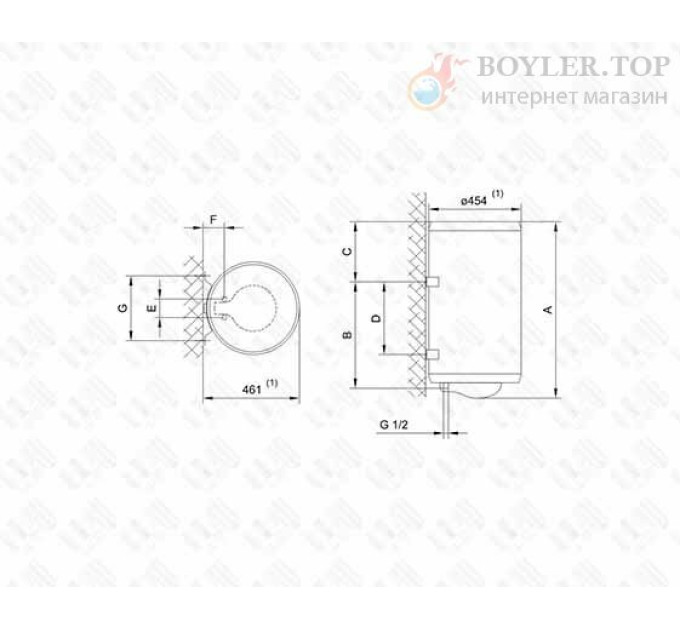 Бойлер Gorenje TGR30NGV9