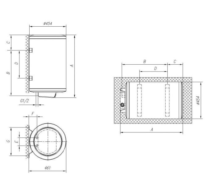 Бойлер Gorenje GBU50C6