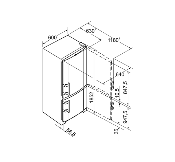 Холодильник Liebherr SBNes 3210