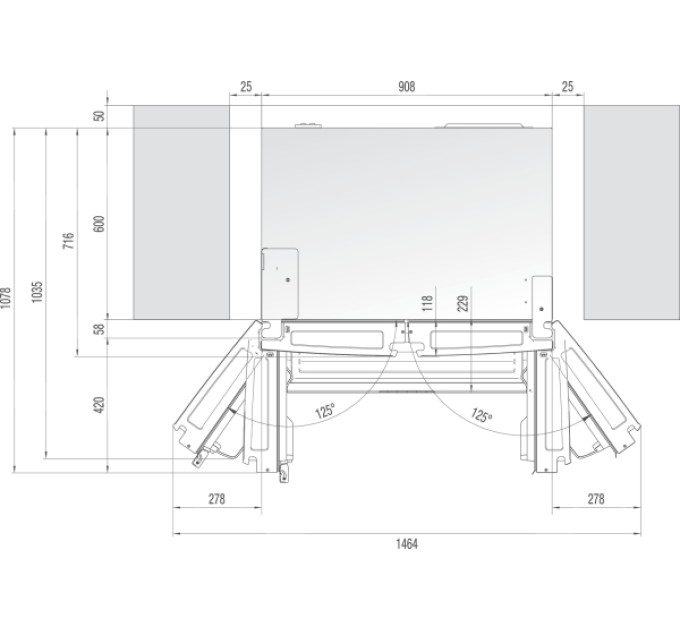 Холодильник Gorenje NRM9181UX