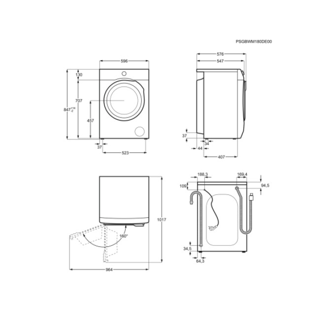 Стиральная машина Electrolux EW6F4R48BU