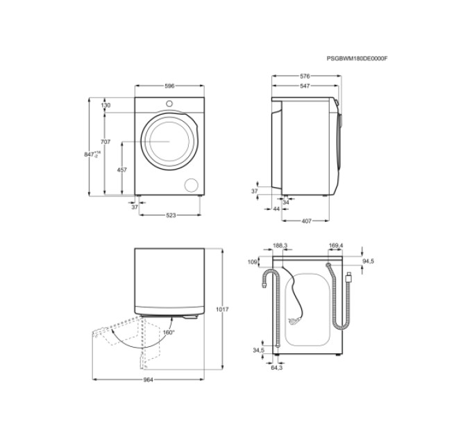 Стиральная машина Electrolux EW6F527W