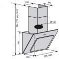 Вытяжка Ventolux TREVI 60BK (1000) (TC) IT