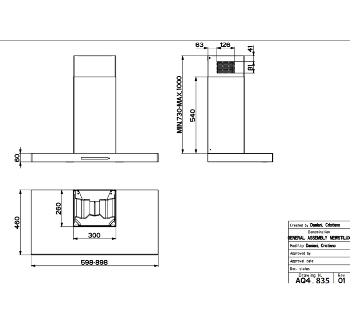 Витяжка Faber STILO/SP EV8 X A90