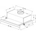 Вытяжка Eleyus Storm G 700 LED SMD 60 WH