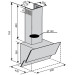 Вытяжка Ventolux ROMANIA 60 WH (750) TRC