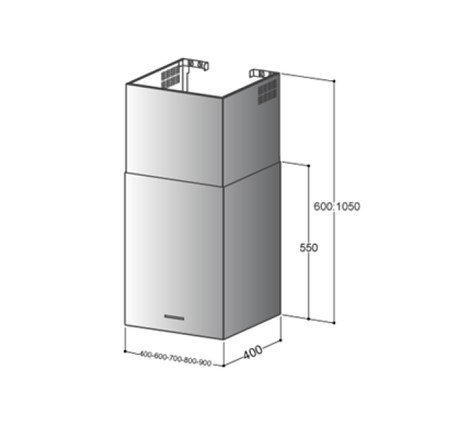 Витяжка Zirtal CUBO MINI IX