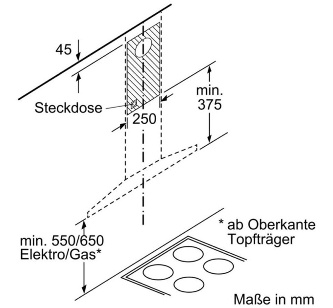 Витяжка Bosch DWQ66DM50