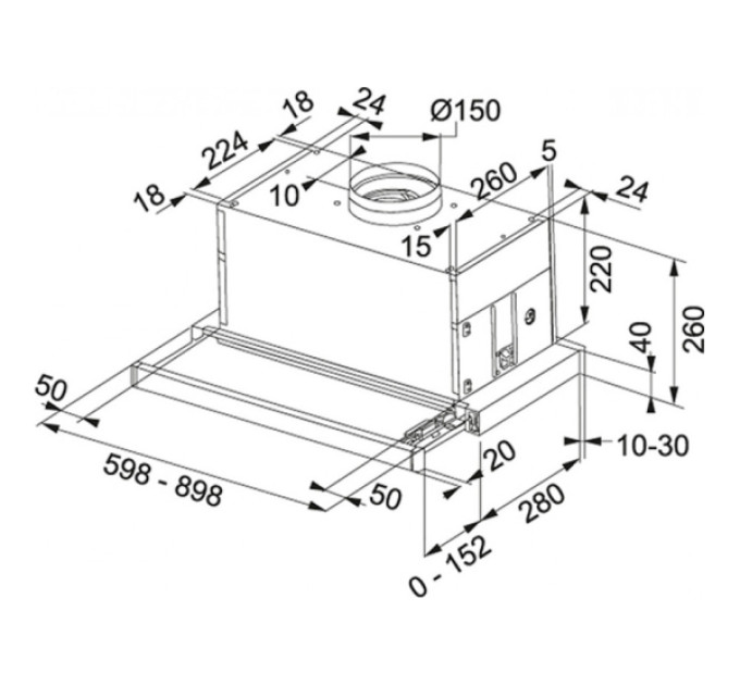 Вытяжка Franke Maxima FTC 626 XSL (110.0275.345)