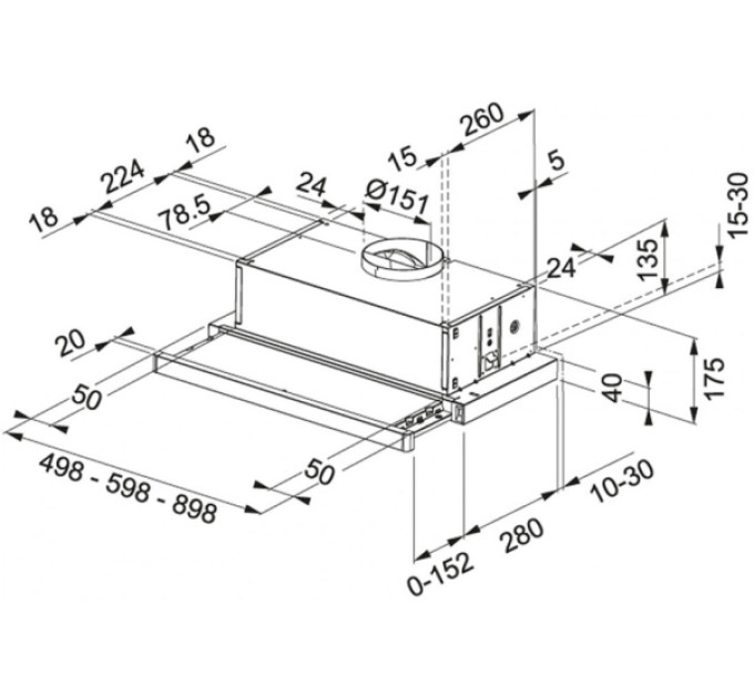 Витяжка Franke Flexa FTC 912 XSL (110.0200.670)