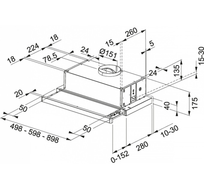 Вытяжка Franke Flexa FTC 612 XS V2 (110.0200.684)