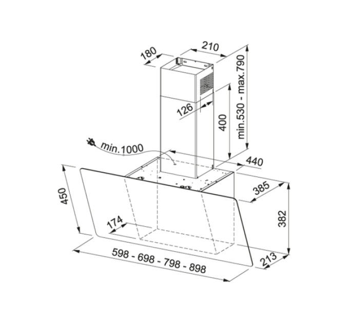 Вытяжка Franke FPJ 625 V WH/SS (330.0528.065)