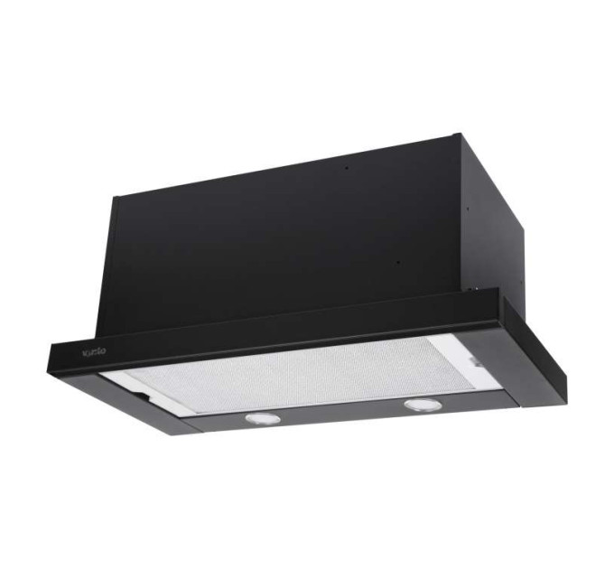 Вытяжка Ventolux Garda 60 BK (1300) SMD LED