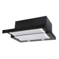 Вытяжка Ventolux Garda 60 BK (1300) SMD LED