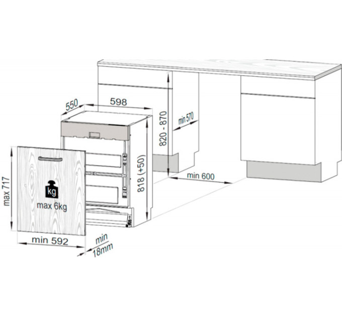 Посудомийна машина Beko DIN14D11