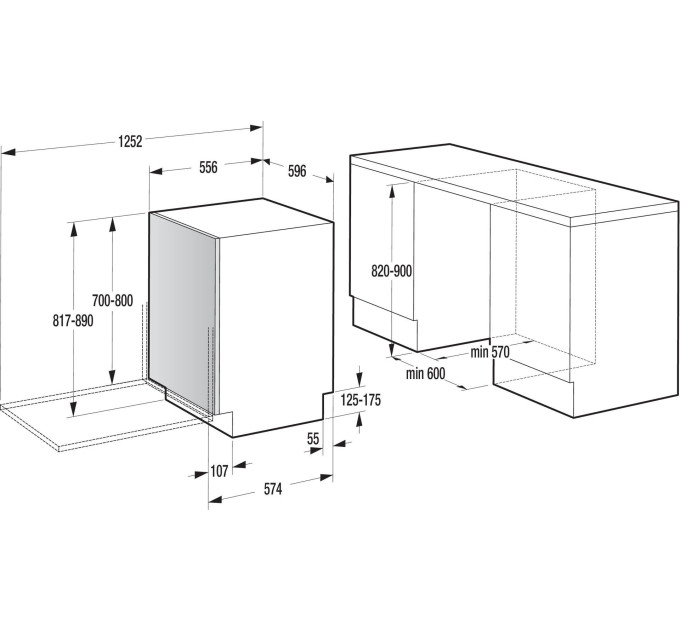 Посудомийна машина Gorenje GV66261