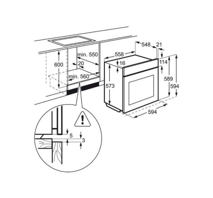 Духовой шкаф Electrolux OPEA2350B