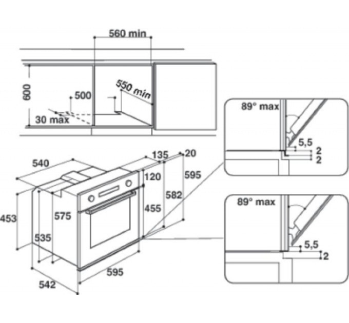 Духова шафа Whirlpool AKP 7460 IX