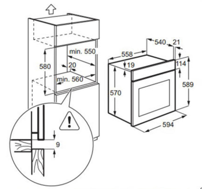 Духовой шкаф Zanussi OPZB4210B