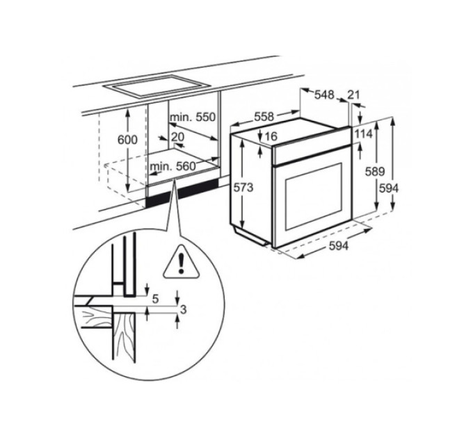 Духовой шкаф Electrolux OPEB2520R