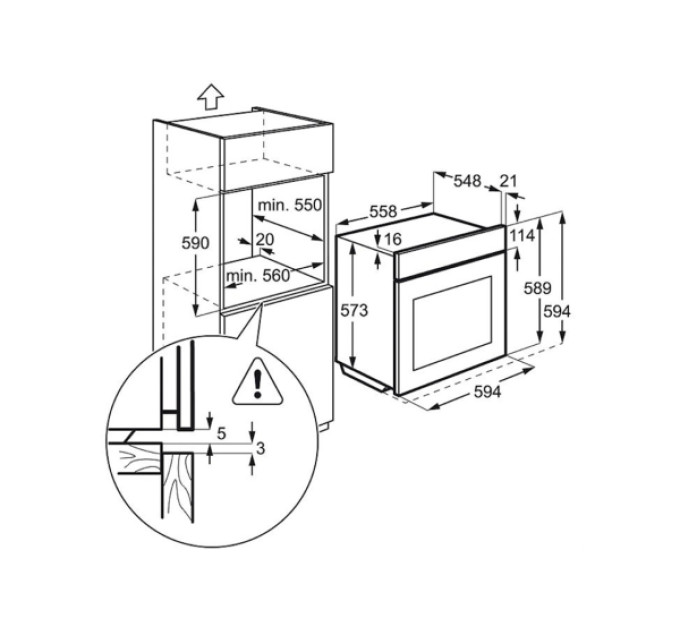 Духовой шкаф Electrolux OPEB2520R