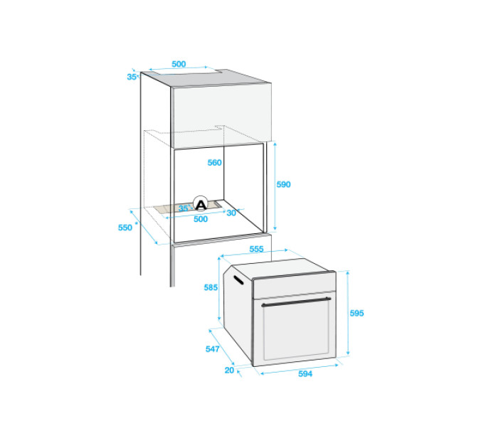 Духова шафа Beko BIM32301XMS