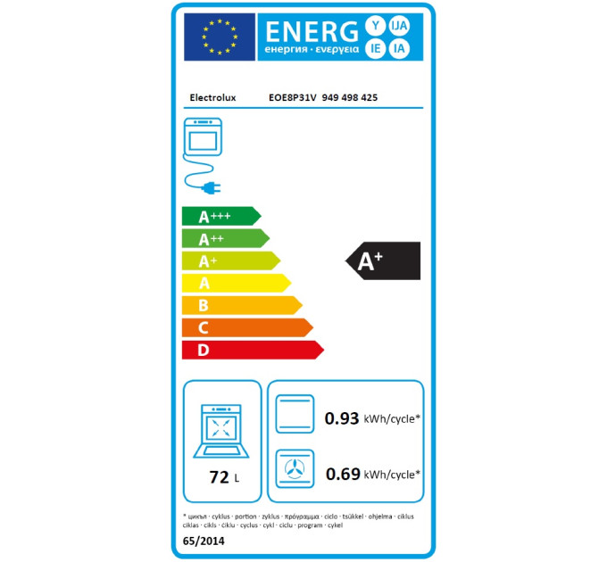 Духова шафа Electrolux EOE8P31V