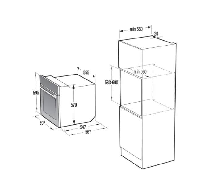 Духовой шкаф Gorenje BO735E301X