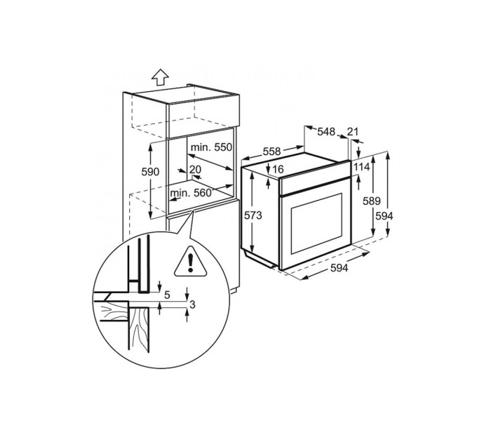 Духова шафа Electrolux EOB3450AAX