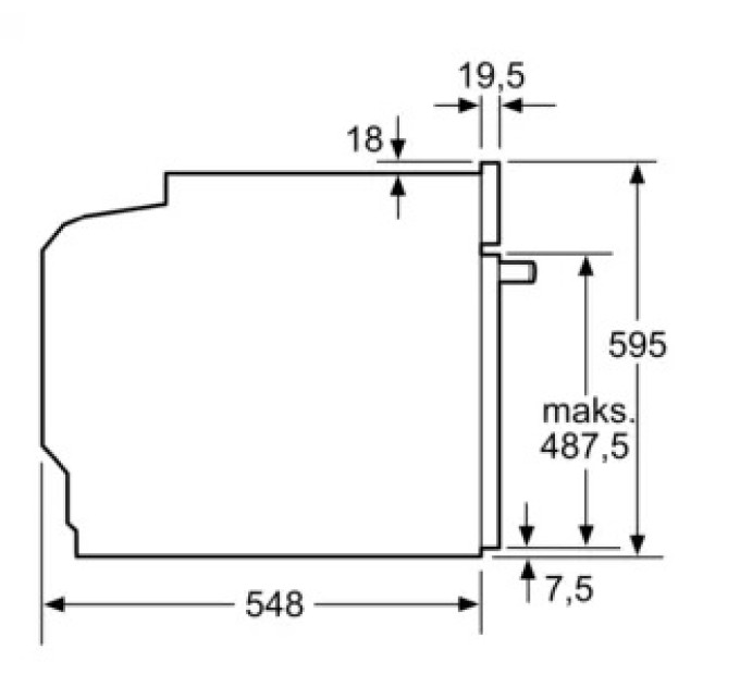 Духова шафа Siemens HB675GBS1