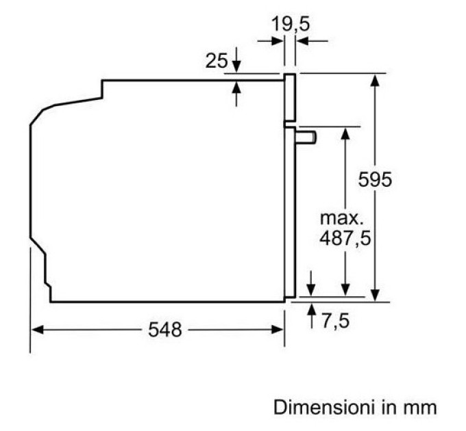 Духова шафа Bosch HBA534ES0