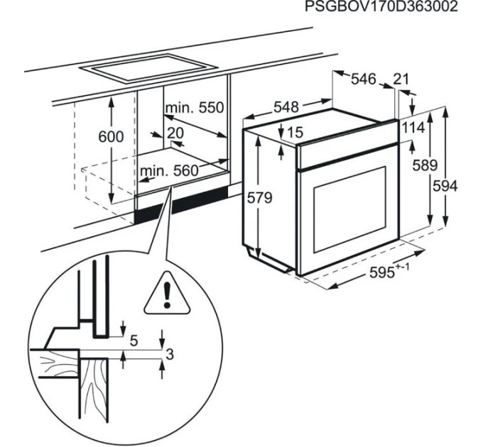 Духова шафа Aeg BSK78232OM