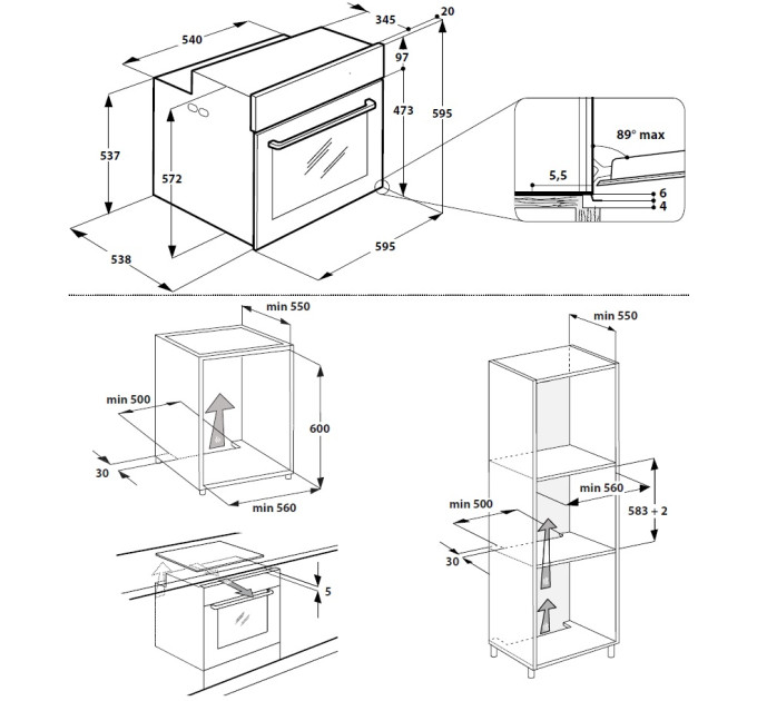 Духова шафа Whirlpool AKZM8480NB