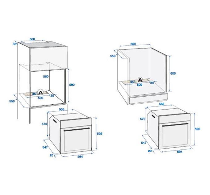 Духова шафа Beko BIM24301WCS