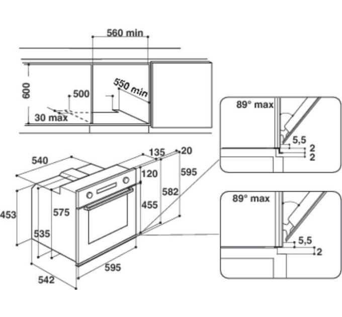 Духова шафа Whirlpool AKP 469 IX