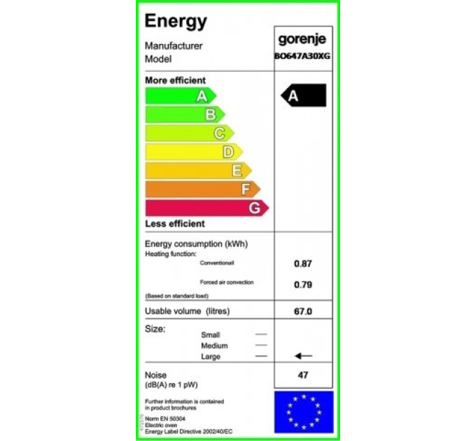 Духовой шкаф Gorenje BO647A30XG