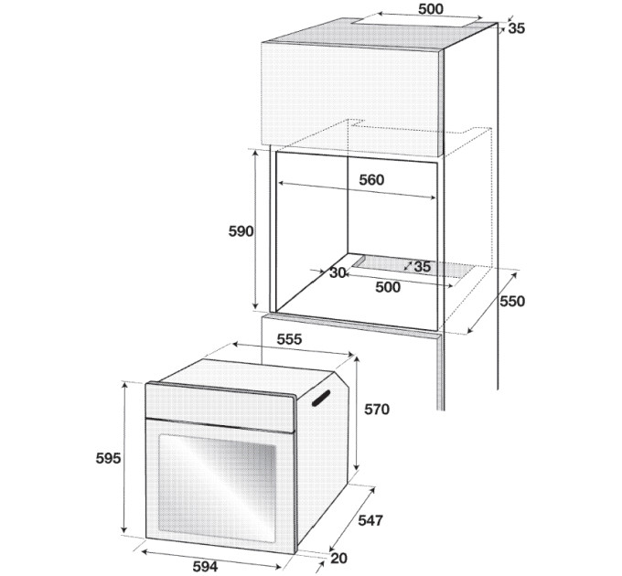 Духова шафа Beko BIE25400XM